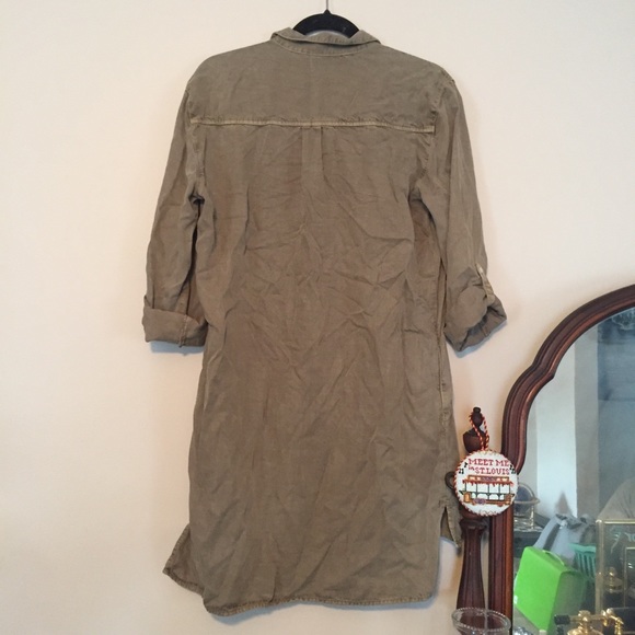 🔴 Sneak Peek | Tencel Olive Green Medium Dress - Picture 8 of 8